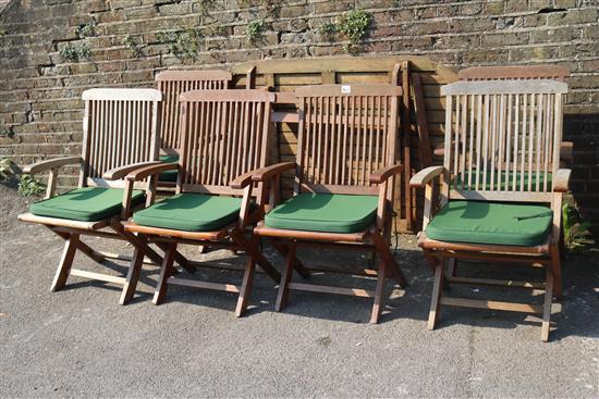 Garden table & 6 chairs